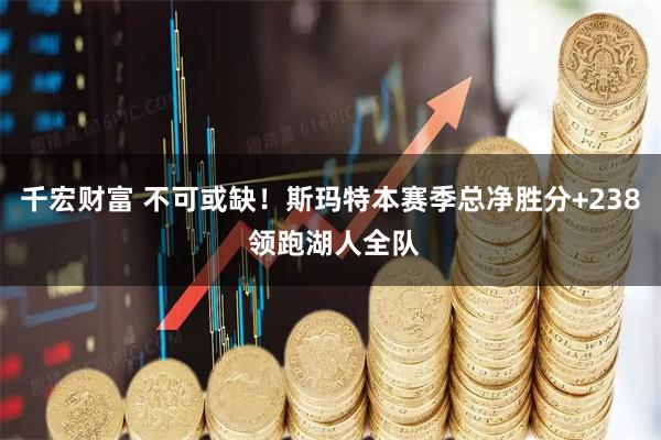 千宏财富 不可或缺！斯玛特本赛季总净胜分+238 领跑湖人全队